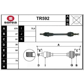 Antriebswelle TR592 von SERA günstig für 120,59 € online kaufen