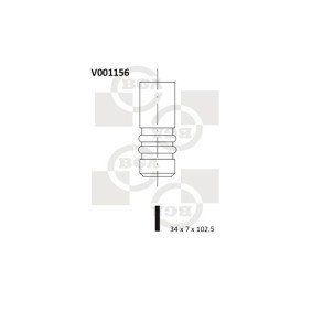 Acquista Valvola di scarico da BGA V001156 a buon mercato per soli 10,60 €