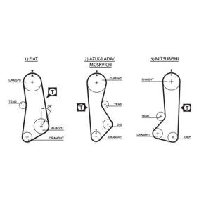 Compre Correia dentada da GATES 5002 a um preço baixo por 8,38 €