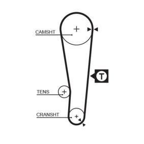 Compre Correia de distribuição de GATES online para Carina Sedan (_T21_) a preços moderados