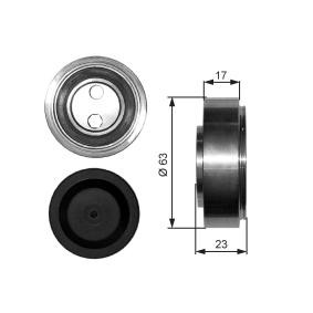 Spannrolle, Keilrippenriemen T38228 von GATES günstig für 56,86 € online kaufen