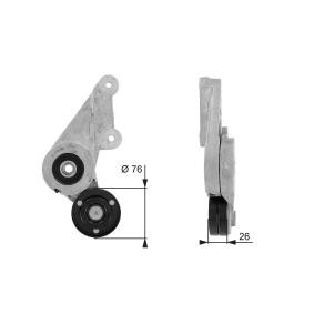 Achetez des Poulie, tendeur de courroie d'accessoire GATES T38304 à prix pour 73,76 €