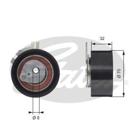 Comprar Polea tensora, correa dentada de GATES T43117 a bajo precio de 66,17 €