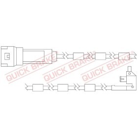 Acquista Kit contatti segnalazione, Usura past. freno / mat. d'attrito da KAWE WS0125A a buon mercato per soli 7,09 €
