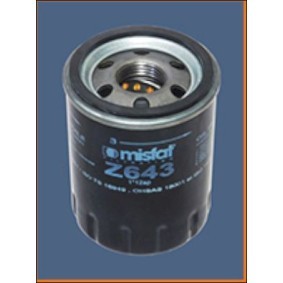 Comprar Filtro de aceite de MISFAT Z643 a bajo precio de 19,53 €
