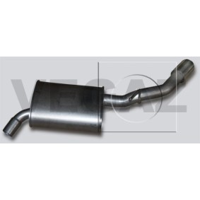 Endschalldämpfer ALS-204 von VEGAZ günstig für 194,75 € online kaufen
