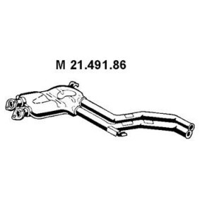 Mittelschalldämpfer BS-214EBER von VEGAZ günstig für 181,79 € online kaufen