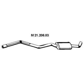 Mittelschalldämpfer BS-375EBER von VEGAZ günstig für 209,46 € online kaufen
