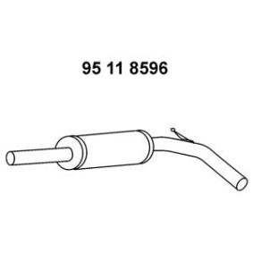 Mittelschalldämpfer VS-307EBER von VEGAZ günstig für 72,10 € online kaufen
