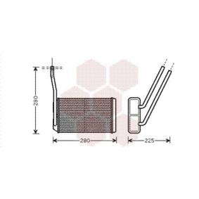 Wärmetauscher, Innenraumheizung 02006195 von VAN WEZEL günstig für 96,03 € online kaufen