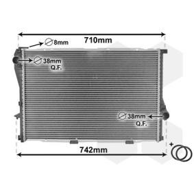 Kühler, Motorkühlung 06002235 von VAN WEZEL günstig für 234,05 € online kaufen