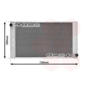 Kühler, Motorkühlung 06002287 von VAN WEZEL günstig für 268,91 € online kaufen