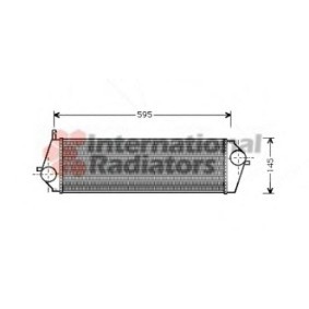 Compre Intercooler da VAN WEZEL 06004193 a um preço baixo por 405,43 €