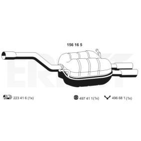 Compre Silenciador de escape de ERNST online para CC B7 (358) a precios moderados