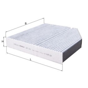 Innenraumfilter des Herstellers KNECHT - Originalware Artikelnummer: LAK 1161