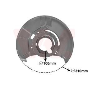 Achetez des Flasque de frein VAN WEZEL 0640371 à prix pour 27,01 €