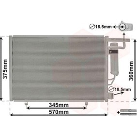 Achetez des Condenseur de clim de chez VAN WEZEL en ligne pour KA+ 3/5 portes (UK, FK) à prix modérés