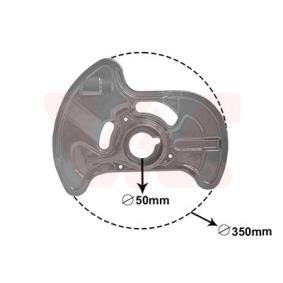 Acquista Lamiera paraspruzzi disco freno da VAN WEZEL 3091371 a buon mercato per soli 29,10 €