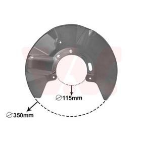 Achetez des Protection de disque de frein de chez VAN WEZEL en ligne pour Transporter T5 Camion plate-forme/Châssis (7JD, 7JE, 7JL, 7JY, 7JZ, 7FD) à prix modérés