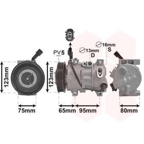 Comprar Compresor, aire acondicionado de VAN WEZEL 8201K711 a bajo precio de 428,46 €