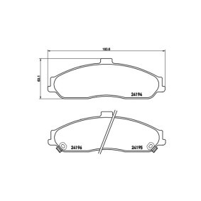 Bremsbeläge 363700410052 von MAGNETI MARELLI günstig für 131,67 € online kaufen