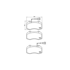Bremsbeläge 363700423162 von MAGNETI MARELLI günstig für 111,23 € online kaufen