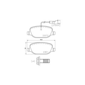 Bremsbeläge 363700423166 von MAGNETI MARELLI günstig für 68,23 € online kaufen