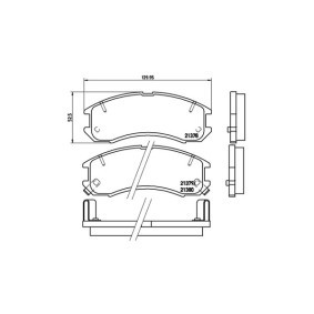 Köp Bromsbelägg av MAGNETI MARELLI 363700424024 till det låga priset 817,48 kr