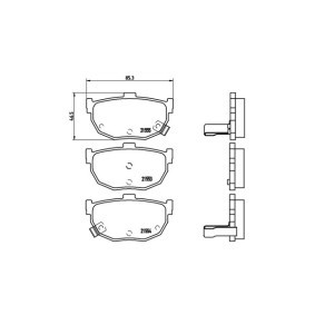 Bremsbeläge 363700430003 von MAGNETI MARELLI günstig für 58,71 € online kaufen