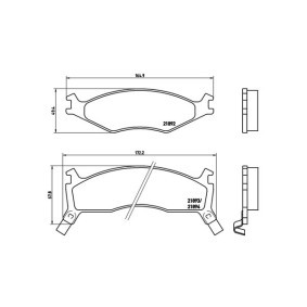 Bremsbeläge 363700430006 von MAGNETI MARELLI günstig für 67,76 € online kaufen