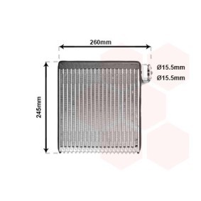 Acquista Evaporatore climatizzatore da VAN WEZEL 2700V216 a buon mercato per soli 113,87 €