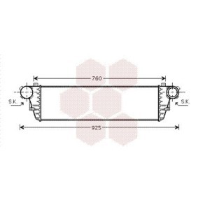 Compre Intercooler da VAN WEZEL 30004379 a um preço baixo por 390,22 €