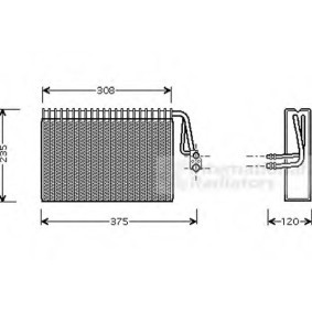 Acquista Evaporatore climatizzatore da VAN WEZEL 3000V327 a buon mercato per soli 880,38 €