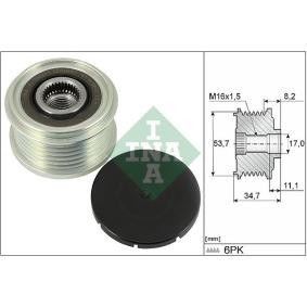 Compre Roda livre do alternador da INA 535 0327 10 a um preço baixo por 23,82 €