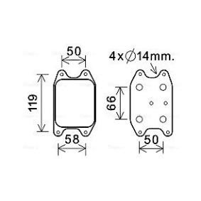 Compre Enfriador de aceite de AVA COOLING SYSTEMS online para A3 allstreet (8Y) a precios moderados