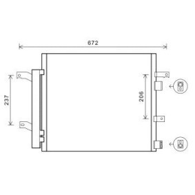 Compre Condensador de aire acondicionado de DIEDERICHS online para F-Type Cabrio (X152) a precios moderados