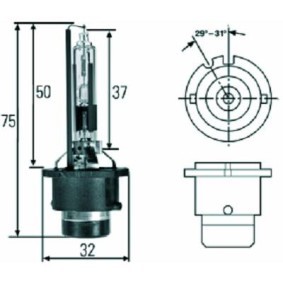 Köp Xenonlampa av DIEDERICHS LID10075 till det låga priset 889,72 kr