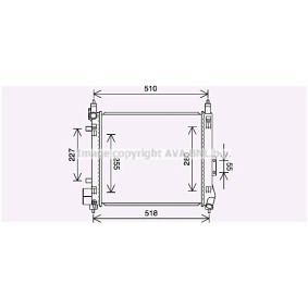 Kühler, Motorkühlung DN2439 von PRASCO günstig für 173,62 € online kaufen