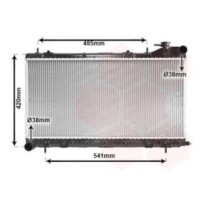 Kühler, Motorkühlung 51002045 von VAN WEZEL günstig für 180,87 € online kaufen