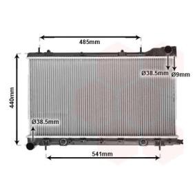 Kühler, Motorkühlung 51002054 von VAN WEZEL günstig für 192,80 € online kaufen