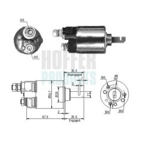 Compre Solenoide de arranque de HOFFER online para CONCERTO três volumes (HWW) a preços moderados