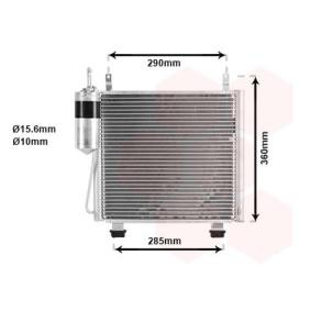 Achetez des Condenseur, climatisation VAN WEZEL 52005060 à prix pour 205,91 €