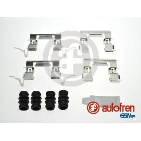 Compre Kit de acessórios, pastilhas de travão de AUTOFREN SEINSA online para JUKE (F15) a preços moderados