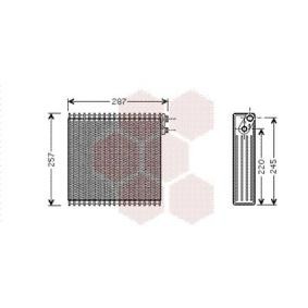 Compre Evaporador de aire acondicionado de VAN WEZEL online para COROLLA Liftback (_E11_) a precios moderados