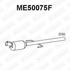 Partikelfilter (DPF) ME50075F von VENEPORTE günstig für 465,04 € online kaufen