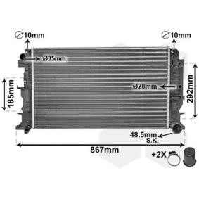 Achetez des Radiateur de chez VAN WEZEL en ligne pour Sprinter 5-T Bus à prix modérés
