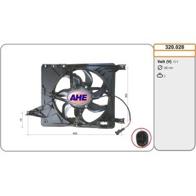 Acquista Ventola radiatore da AHE 320.028 a buon mercato per soli 160,79 €
