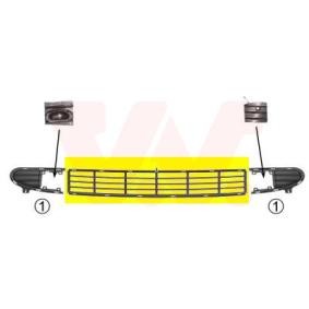 Achetez des Grille de pare-choc de chez VAN WEZEL en ligne pour Sharan I (7M8, 7M9, 7M6) à prix modérés