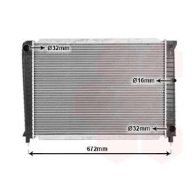 Kjøp Radiator, motorkjøling av VAN WEZEL 59002088 til den lave prisen 2423,11 NOK