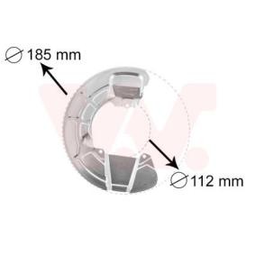 Comprar Chapa protectora contra salpicaduras, disco de freno de VAN WEZEL 5930371 a bajo precio de 37,19 €